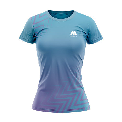 Camiseta Gym / Fitness Mujer - Modelo Sky - Colección 2025