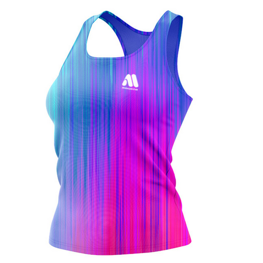 Camiseta Tirantes Running Mujer - Modelo Clash - Colección 2025