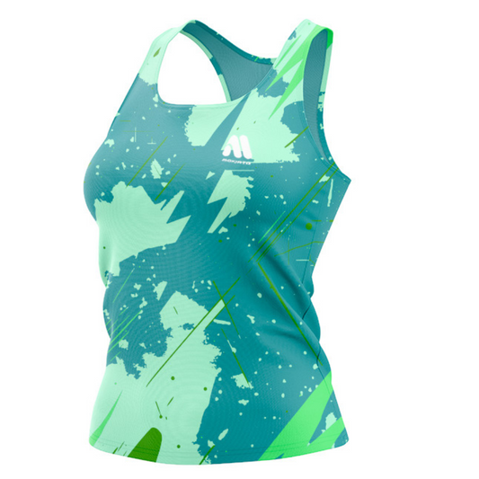 Camiseta Tirantes Running Mujer - Modelo Dash - Colección 2025