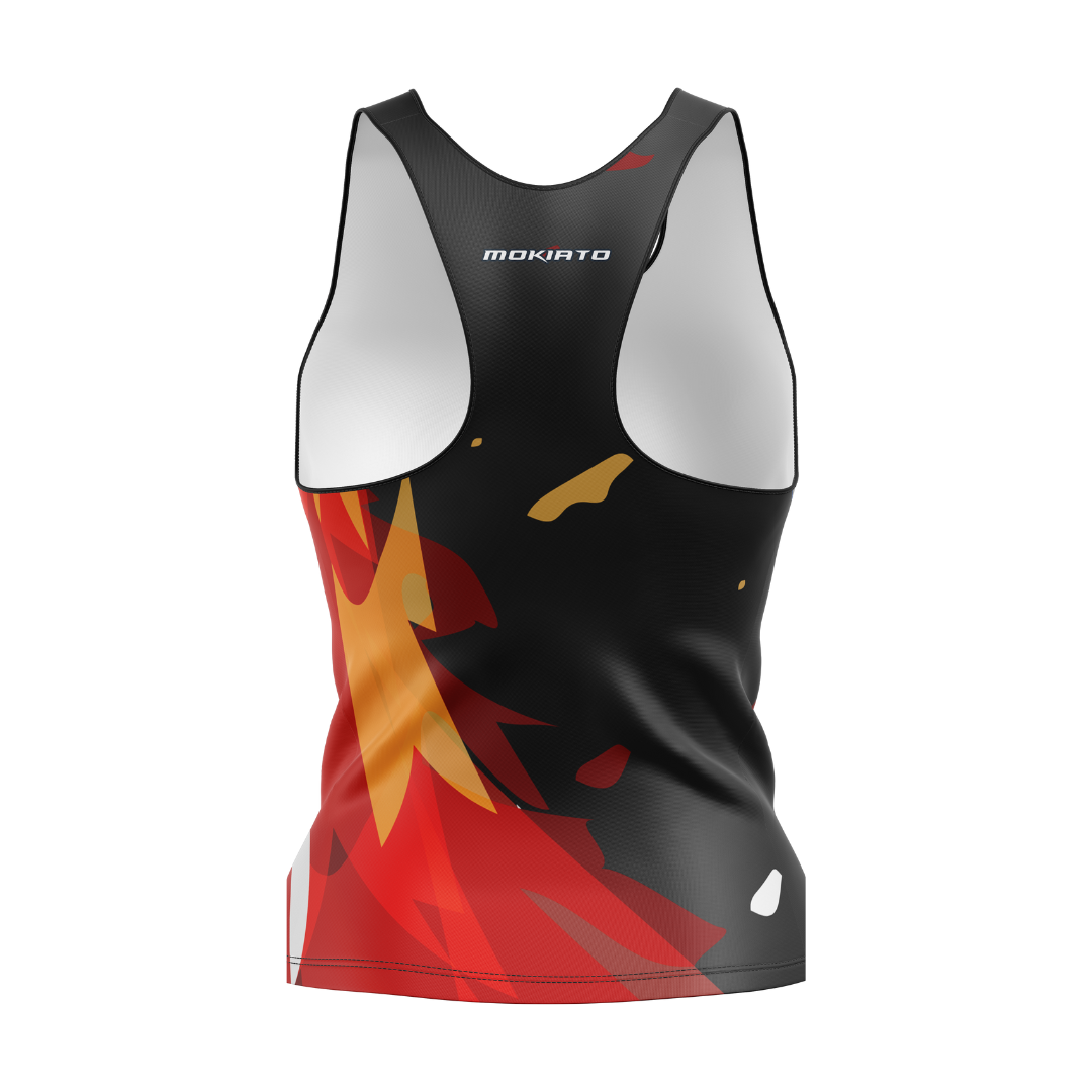 Camiseta Tirantes Fire - Mujer