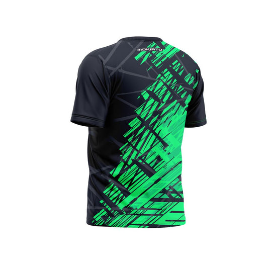 Camiseta Técnica de Fitness Green Power - Hombre - MokiatoSports