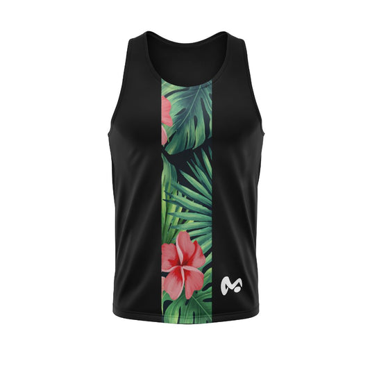 Camiseta Tirantes de Running Savage Black - Hombre - MokiatoSports