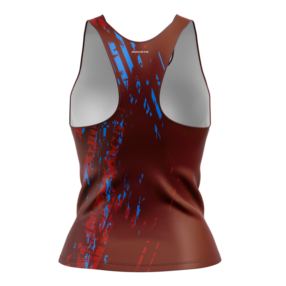 Camiseta Tirantes Gym / Training Mujer - Modelo Slash - Colección 2025