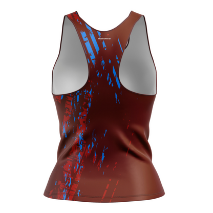 Camiseta Tirantes Gym / Training Mujer - Modelo Slash - Colección 2025