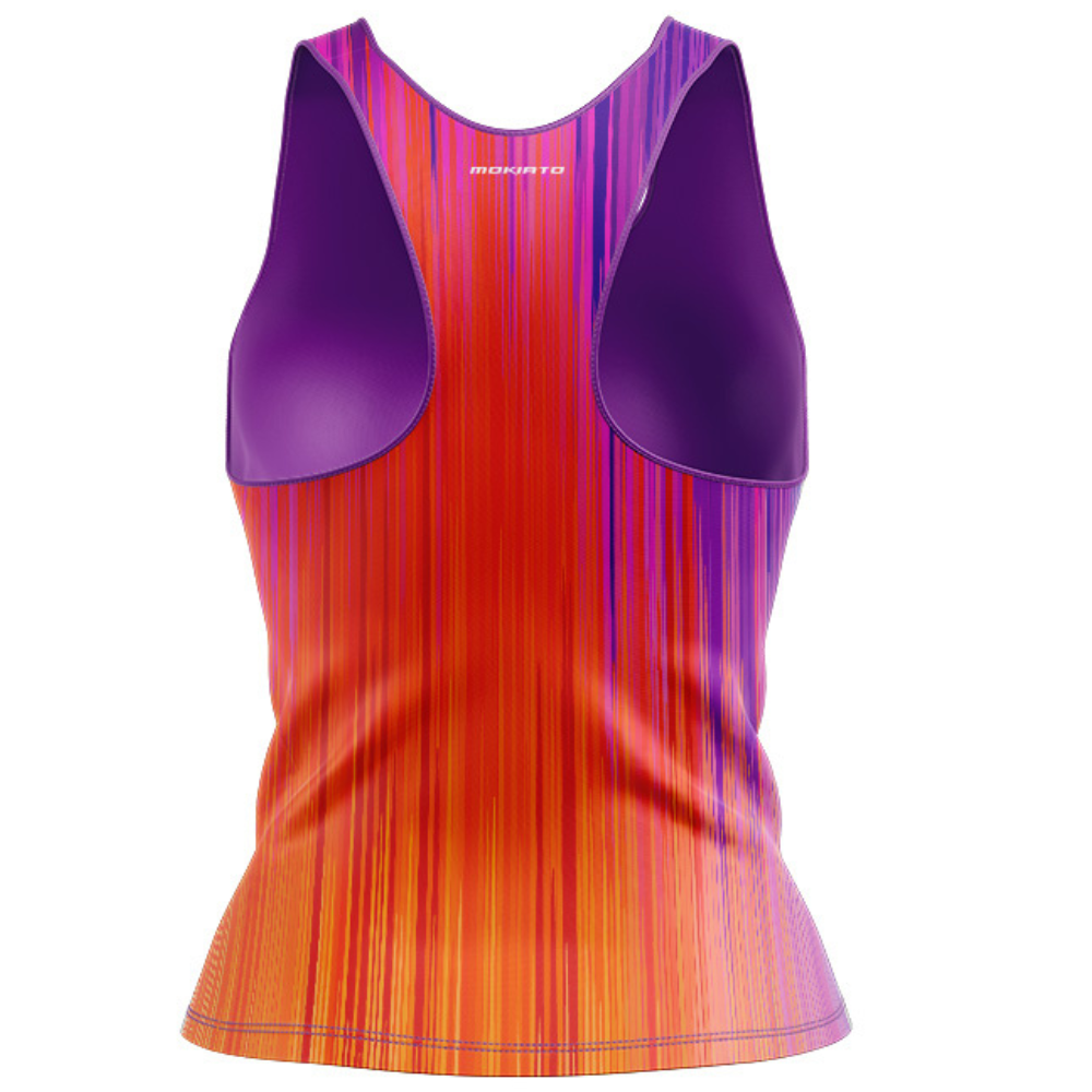 Camiseta Tirantes Running Mujer - Modelo Clash - Colección 2025