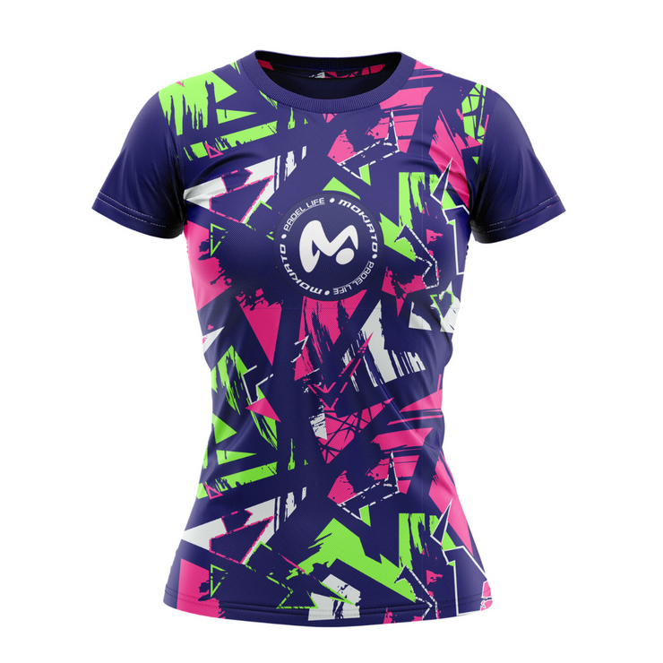 Camiseta Técnica de Pádel Overcome  - Mujer - MokiatoSports