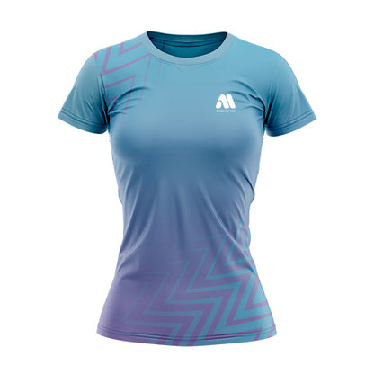 Camiseta Gym / Fitness Mujer - Modelo Sky - Colección 2025