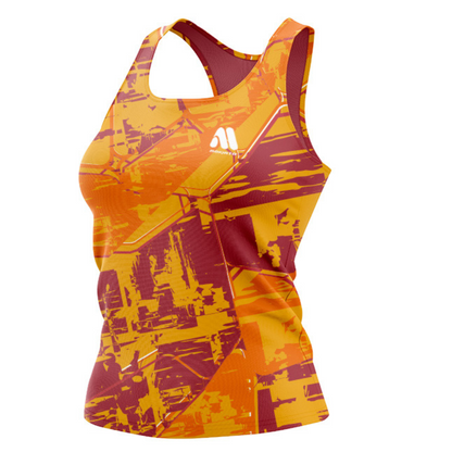 Camiseta Tirantes Running Mujer - Modelo Strike - Colección 2025