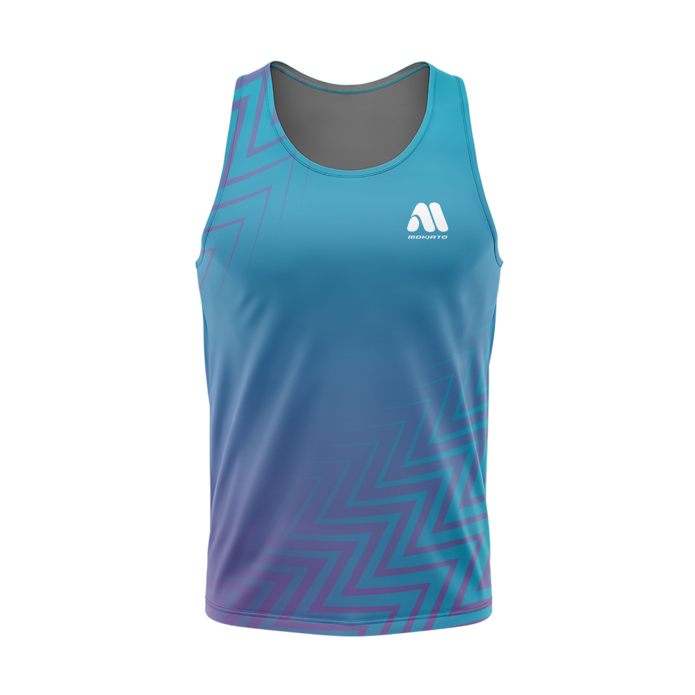 Camiseta Tirantes Gym / Training Hombre - Modelo Sky - Colección 2025