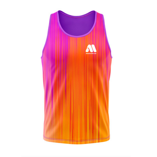 Camiseta Tirantes Running Hombre - Modelo Clash - Colección 2025