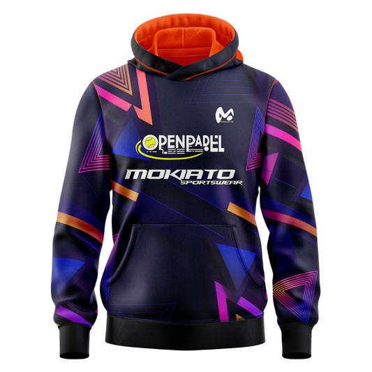 Sudadera Open Padel Mokiato Rosa 2024