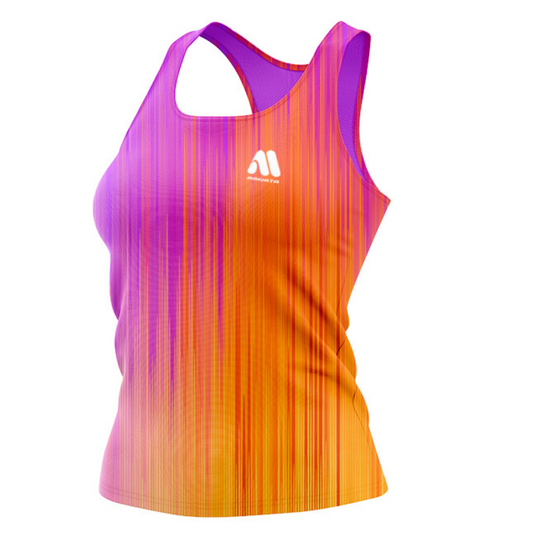 Camiseta Tirantes Running Mujer - Modelo Clash - Colección 2025