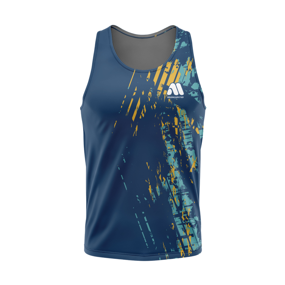 Camiseta Tirantes Gym / Training Hombre - Modelo Slash - Colección 2025