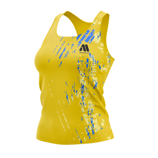 Camiseta Tirantes Gym / Training Mujer - Modelo Slash - Colección 2025