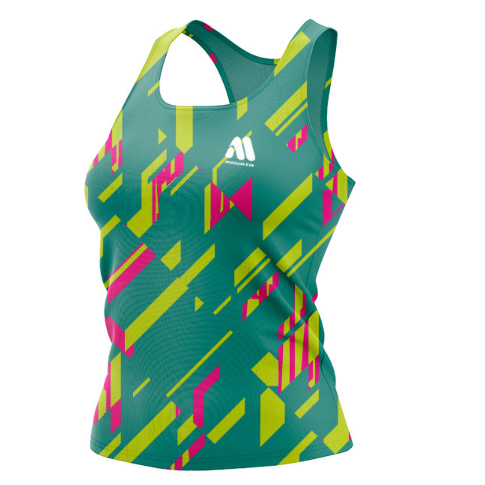 Camiseta Tirantes Running Mujer - Modelo Storm - Colección 2025