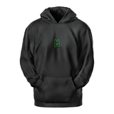 Sudadera Mokiato Negra y Verde