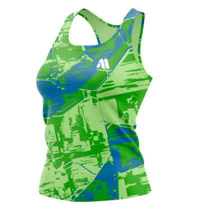 Camiseta Tirantes Running Mujer - Modelo Strike - Colección 2025