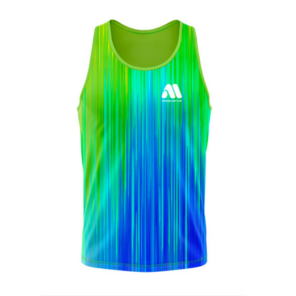 Camiseta Tirantes Running Hombre - Modelo Clash - Colección 2025