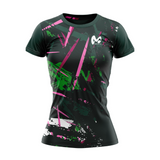 Camiseta Técnica de Deporte Pink Jungle - Mujer
