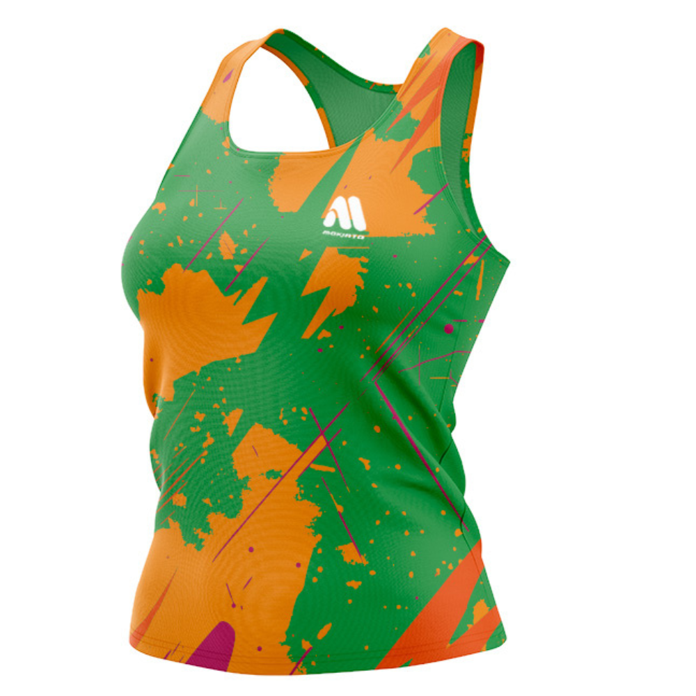 Camiseta Tirantes Running Mujer - Modelo Dash - Colección 2025