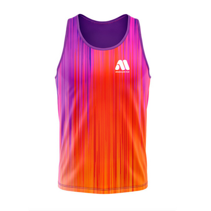 Camiseta Tirantes Running Hombre - Modelo Clash - Colección 2025