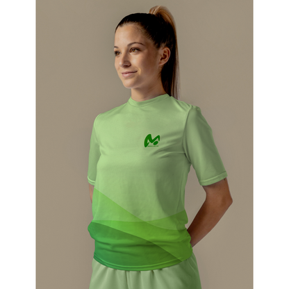 Camiseta Técnica de Deporte Green Waves - Mujer