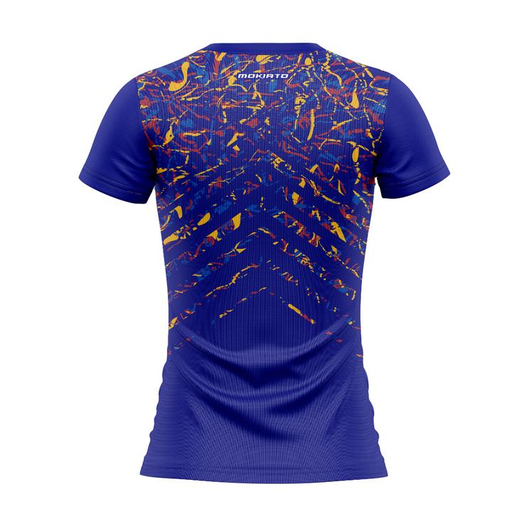 Camiseta Técnica de Deporte Blue Vietnam - Mujer
