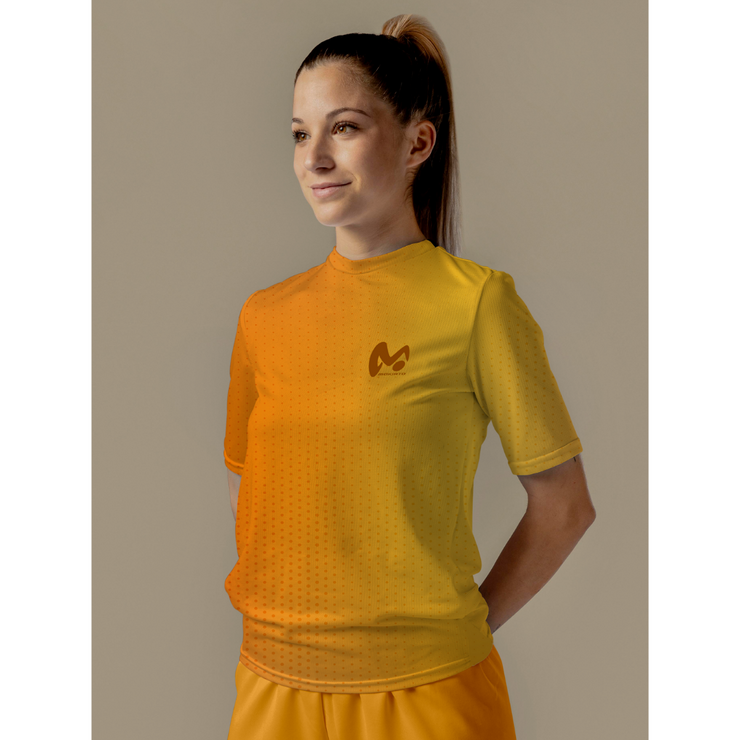 Black &amp; Yellow Technical Fitness T-shirt - Men
