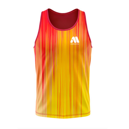 Camiseta Tirantes Running Hombre - Modelo Clash - Colección 2025