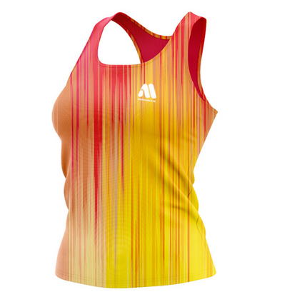 Camiseta Tirantes Running Mujer - Modelo Clash - Colección 2025