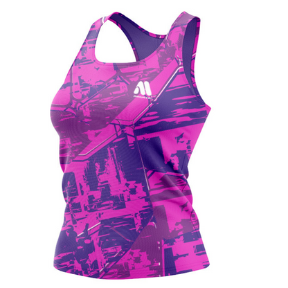 Camiseta Tirantes Running Mujer - Modelo Strike - Colección 2025