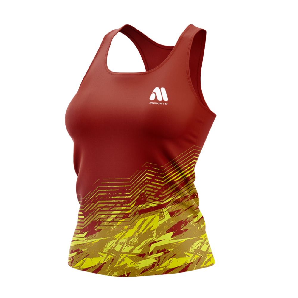 Camiseta Tirantes Gym / Training Mujer - Modelo Sprint - Colección 2025