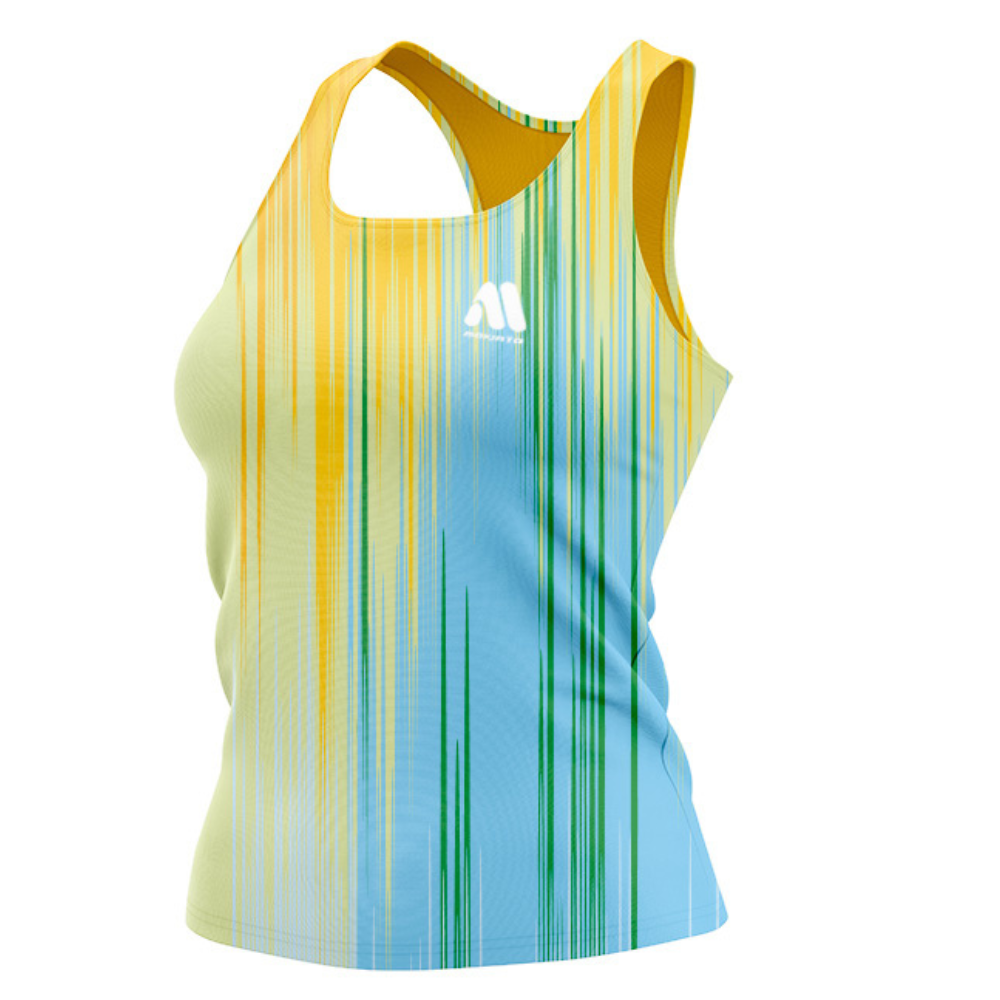 Camiseta Tirantes Running Mujer - Modelo Clash - Colección 2025