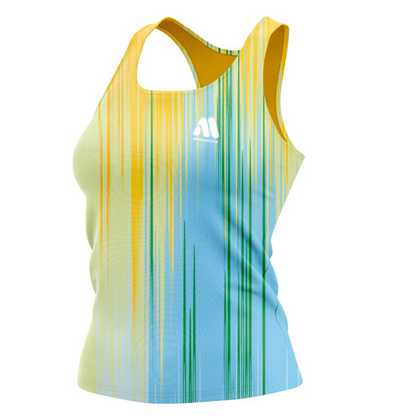 Camiseta Tirantes Running Mujer - Modelo Clash - Colección 2025