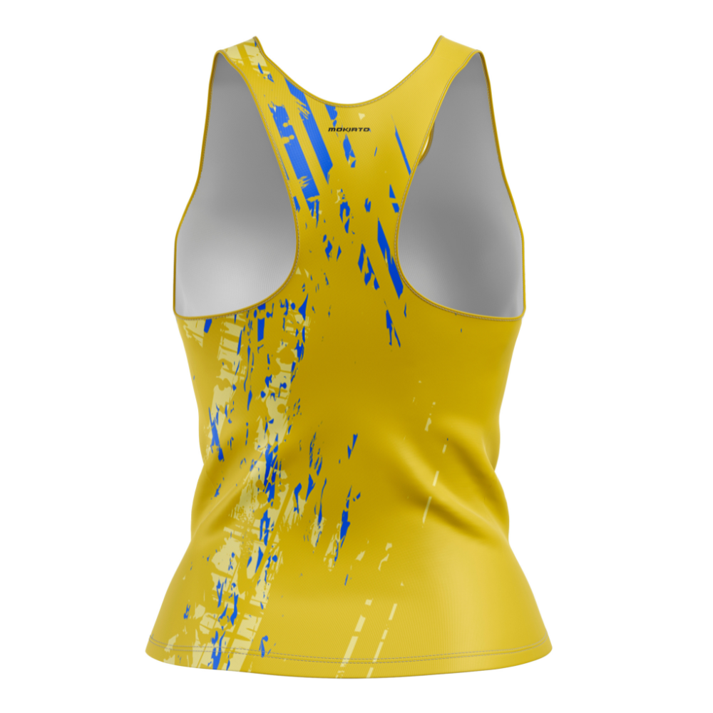 Camiseta Tirantes Gym / Training Mujer - Modelo Slash - Colección 2025