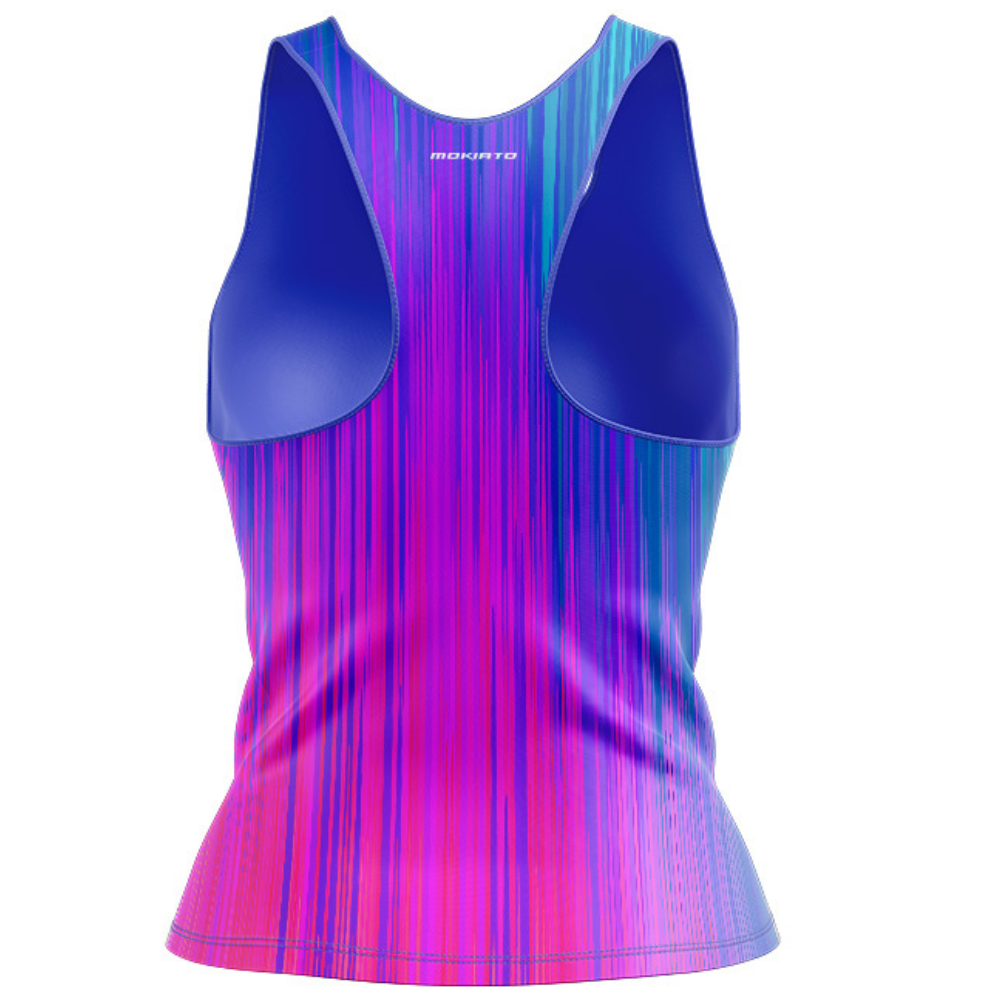 Camiseta Tirantes Running Mujer - Modelo Clash - Colección 2025