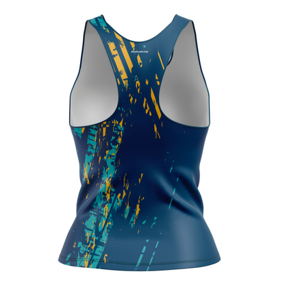 Camiseta Tirantes Gym / Training Mujer - Modelo Slash - Colección 2025