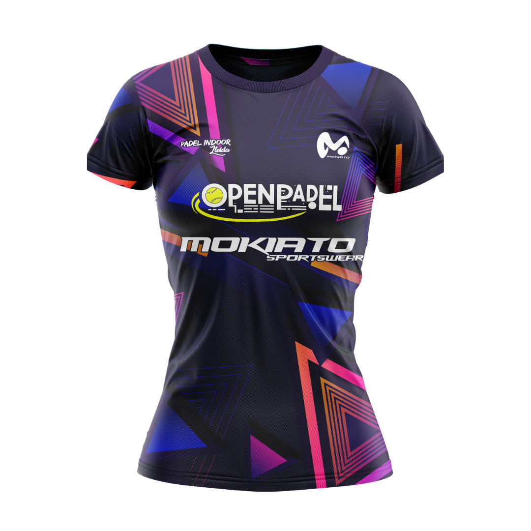 Camiseta Técnica Open Padel Mokiato 2024 - Mujer