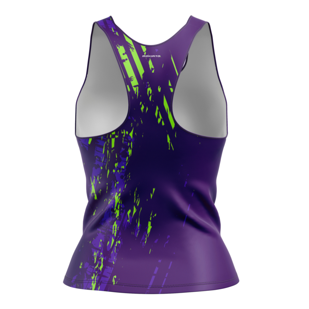 Camiseta Tirantes Gym / Training Mujer - Modelo Slash - Colección 2025