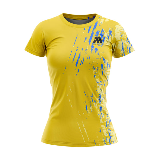 Camiseta Gym / Fitness Mujer - Modelo Slash - Colección 2025