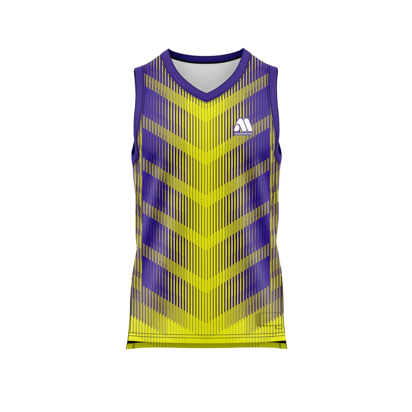 Camiseta Básquet Unisex  - Modelo Electro - Colección 2025