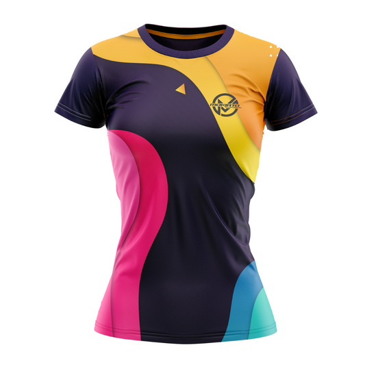 Camiseta Técnica de Pádel Waves - Mujer - MokiatoSports