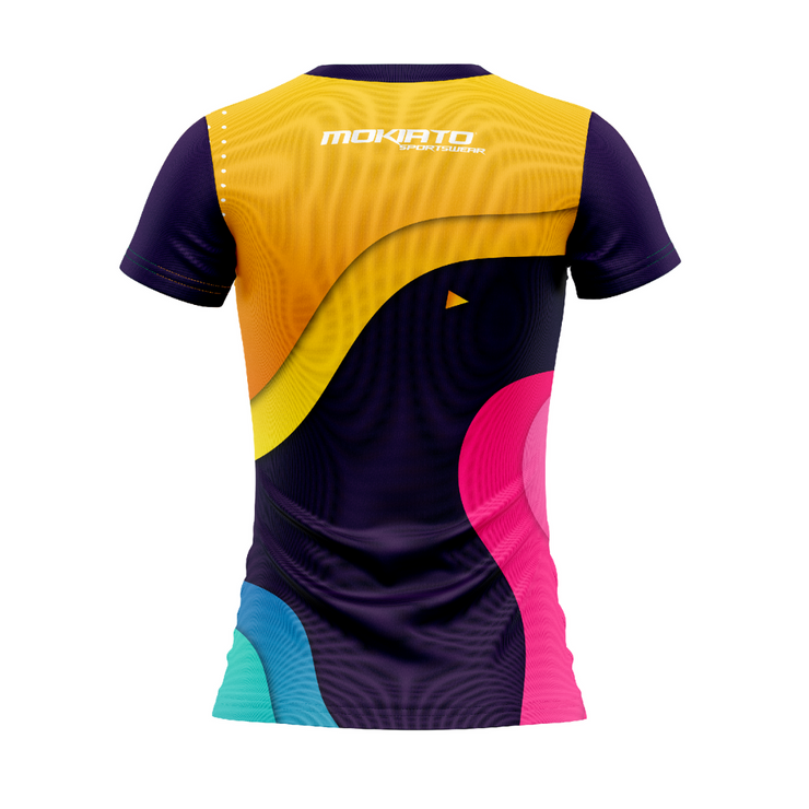 Camiseta Técnica de Pádel Waves - Mujer - MokiatoSports