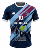 T-shirt Technique Padel Noir & Jaune