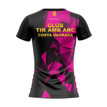 Camiseta Oficial Club de Tir amb Arc Costa Daurada Rosa - MokiatoSports