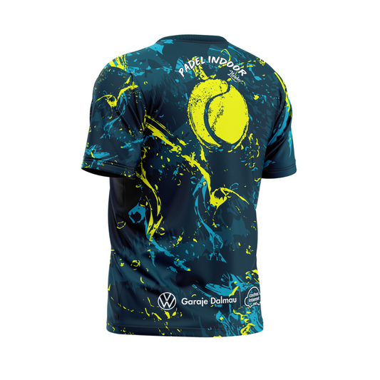 Camiseta Técnica Open Padel Mokiato Verde 2024 - Hombre