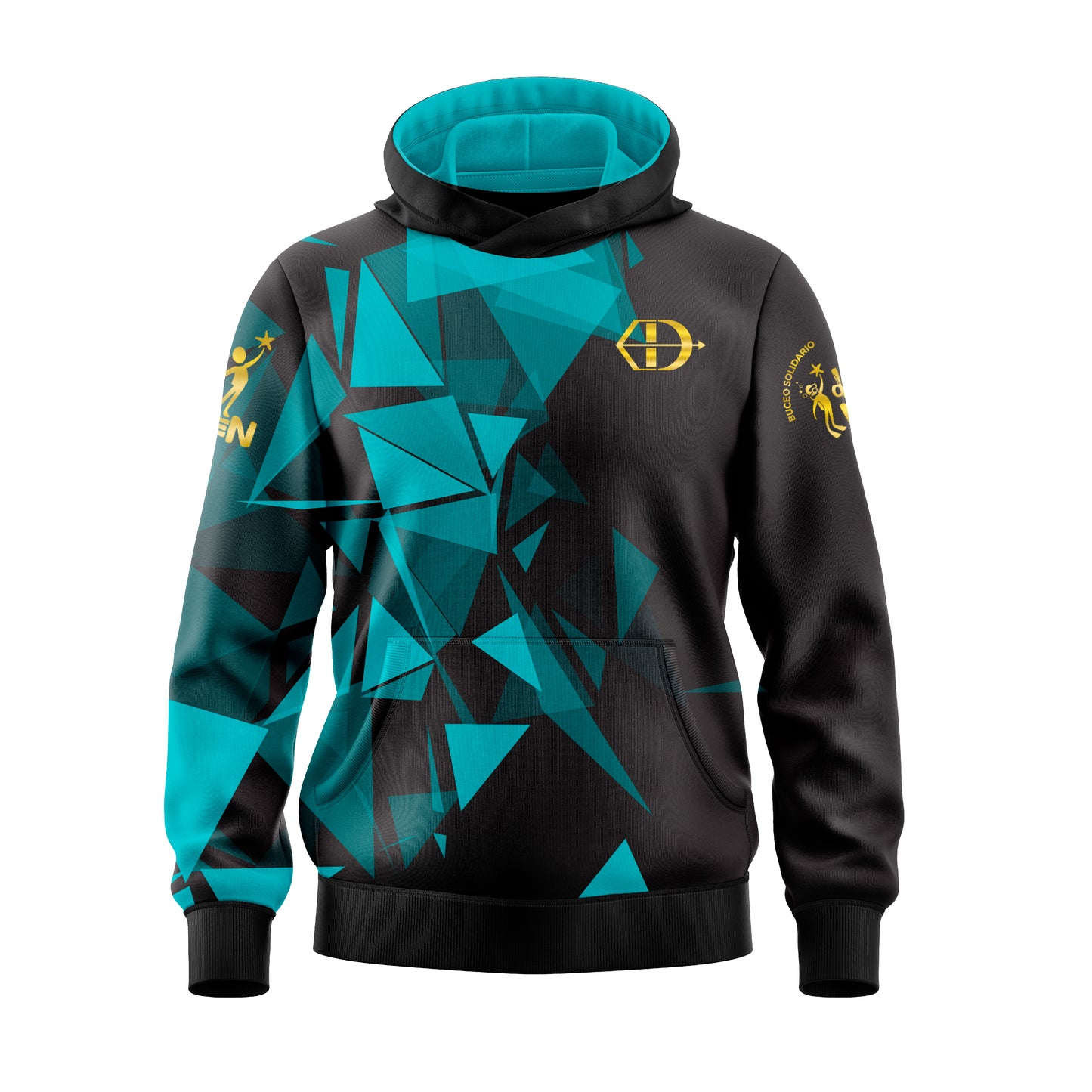 Sudadera Oficial Club de Tir amb Arc Costa Daurada Verde - MokiatoSports