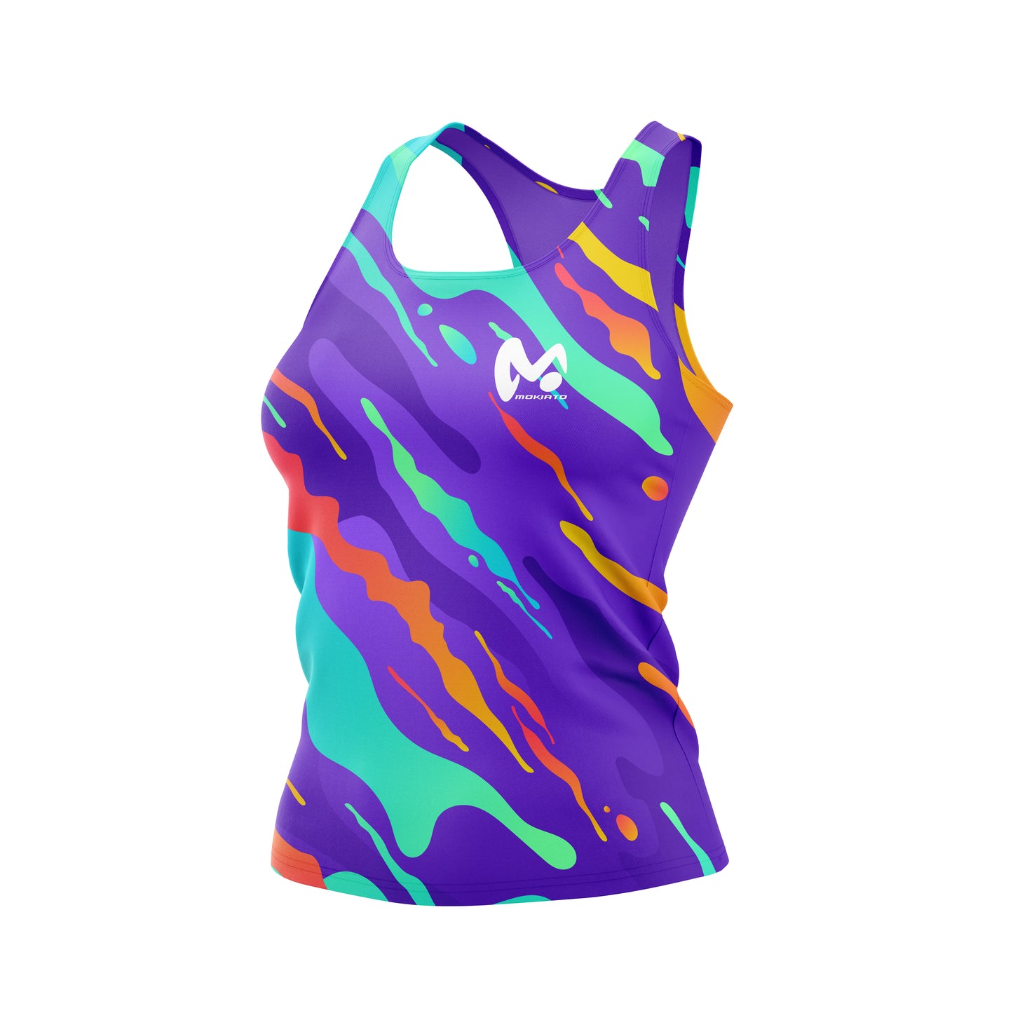 Camiseta Tirantes Purple Explosion - Mujer