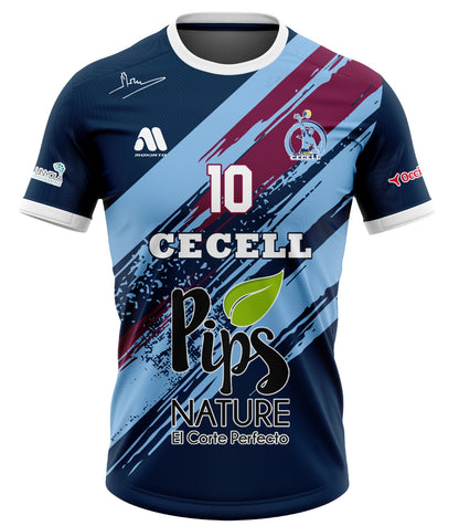 Camiseta Oficial Cecell Temporada 2025-2026 - Model Recte Local