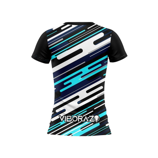 Camiseta Técnica Viborazo Azul Claro - Mujer - MokiatoSports